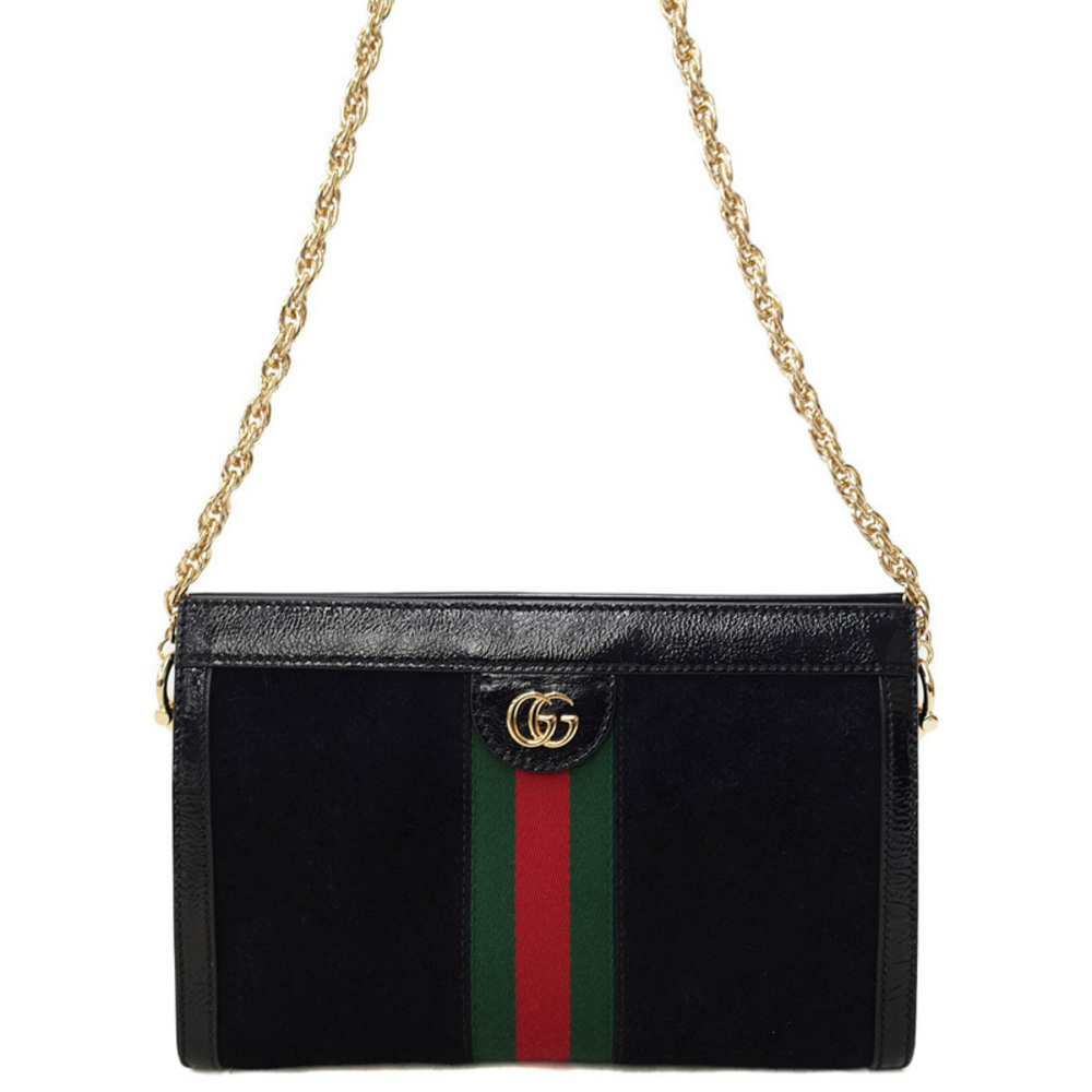 Gucci Ophidia Small Chain Shoulder Bag Black